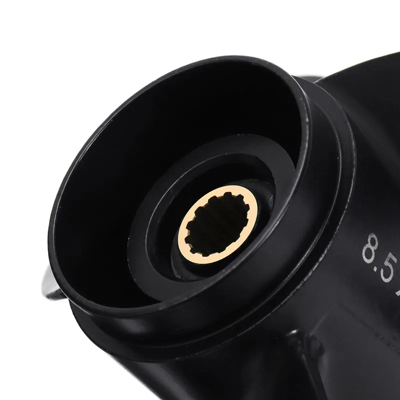 

8.5 x 7.5 Outboard Propelle For Tohatsu/Nissan/Mercury 8-9.8HP R-Rotation Aluminum Alloy 3 Blades 12 Spline Tooth 3B2-64515-0
