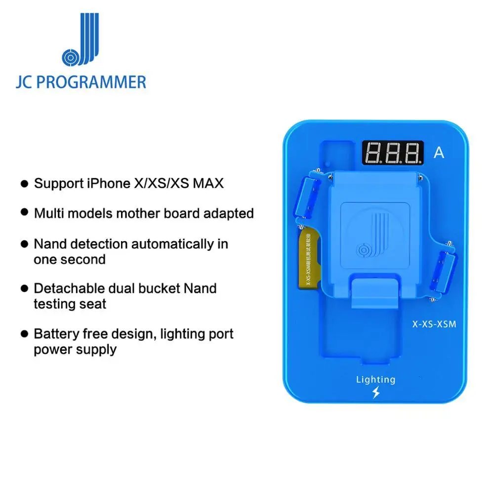 JC Оригинальный iPhone X/XS/XSMAX Nand испытательный прибор для инструмент ремонта|Детали и
