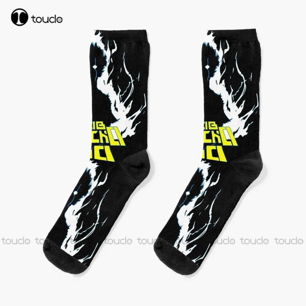 

Mob Psycho 100 - Rage Socks Womens Boot Socks Personalized Custom Unisex Adult Teen Youth Socks 360° Digital Print Funny Sock