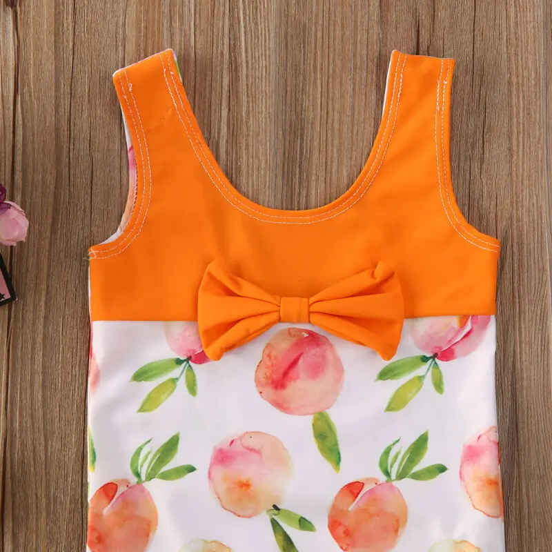 One Piece Swimwear Kids Baby Girls Bow Bikini Swimsuit Bathing Suit Beachwear | One-Piece Suits