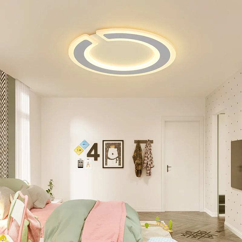 Новый дизайн Потолочные светильники для гостиной столовой спальни ультра тонкий