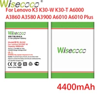 wisecoco 4400mah bl242 battery for lenovo k3 k30 w k30 t a6000 a3860 a3580 a3900 a6010 a6010 plus smart phonetracking number