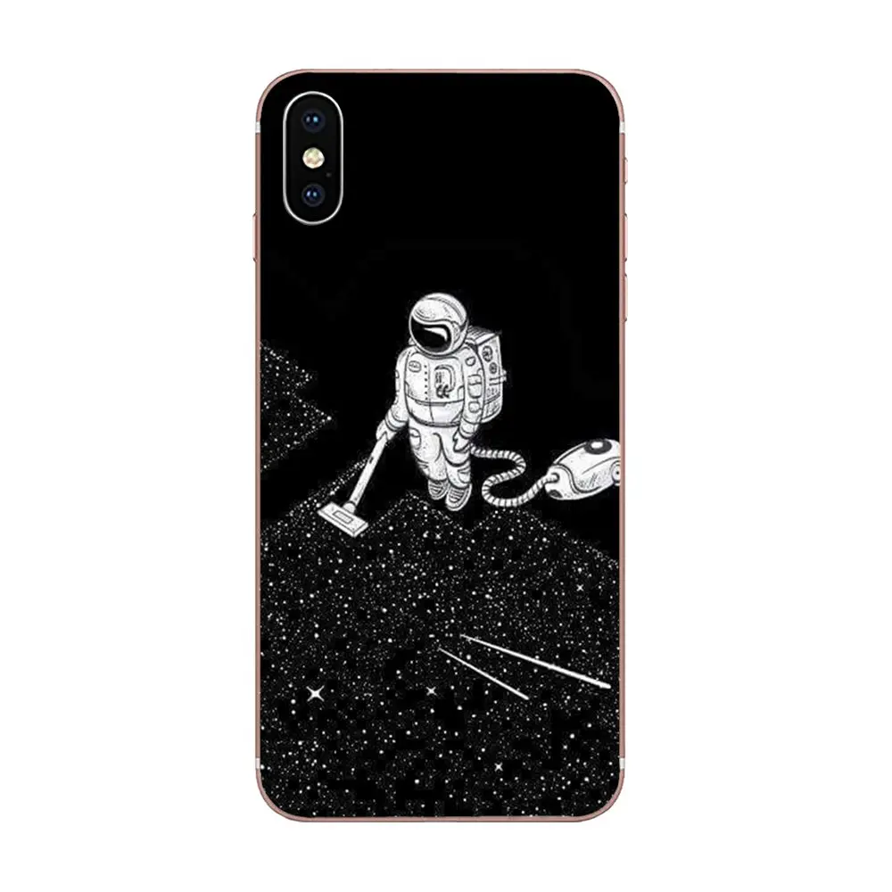 Astronaut Outer Space Fashionable TPU Case For Xiaomi Mi3 Mi4 Mi4C Mi4i Mi5 Mi 5S 5X 6 6X 8 SE Pro Lite A1 Max Mix 2 Note 3 4 | Мобильные