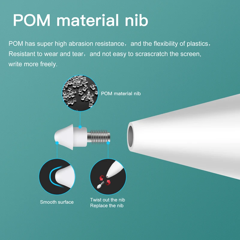 Стилус для Apple iPad Pencil с чувствительностью к откидному наклону Pro 11 12 9 2020 2018 Air 3rd/6th