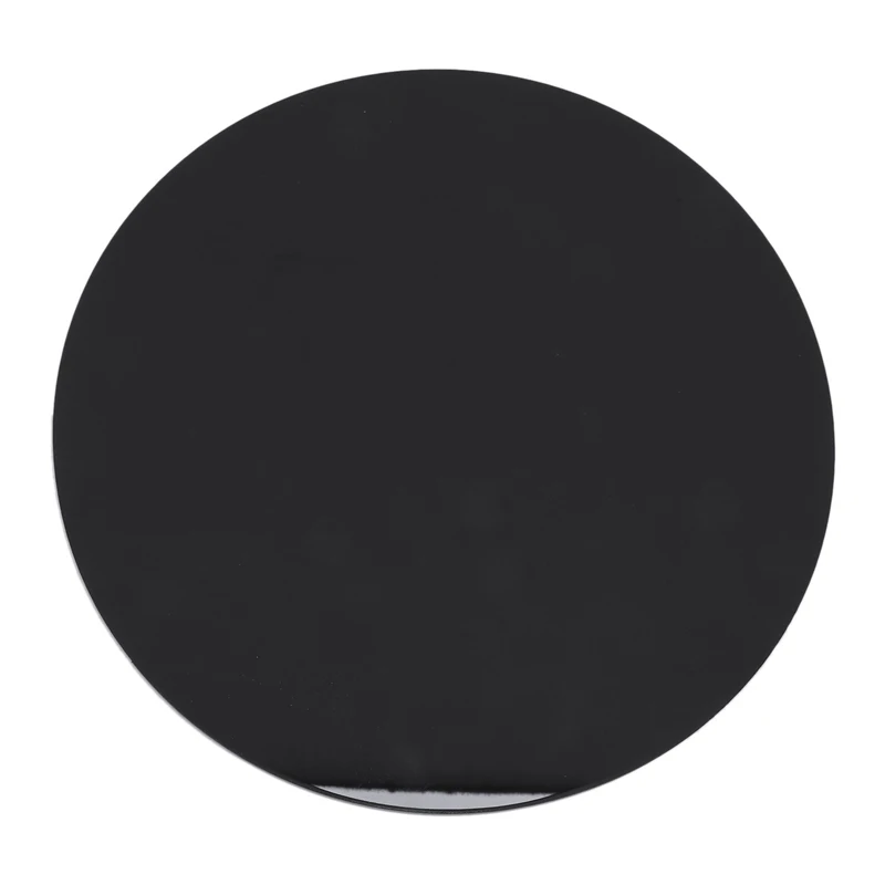 Черная 3 мм акриловая Пластиковая Круглая Пластина для лазерной резки круглое