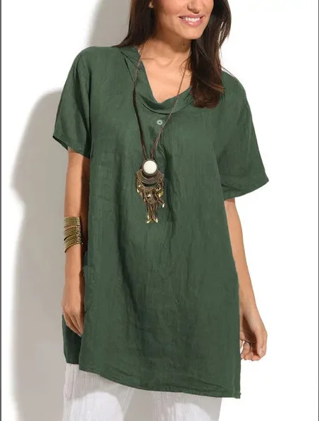 

Large loose short sleeve T-shirt