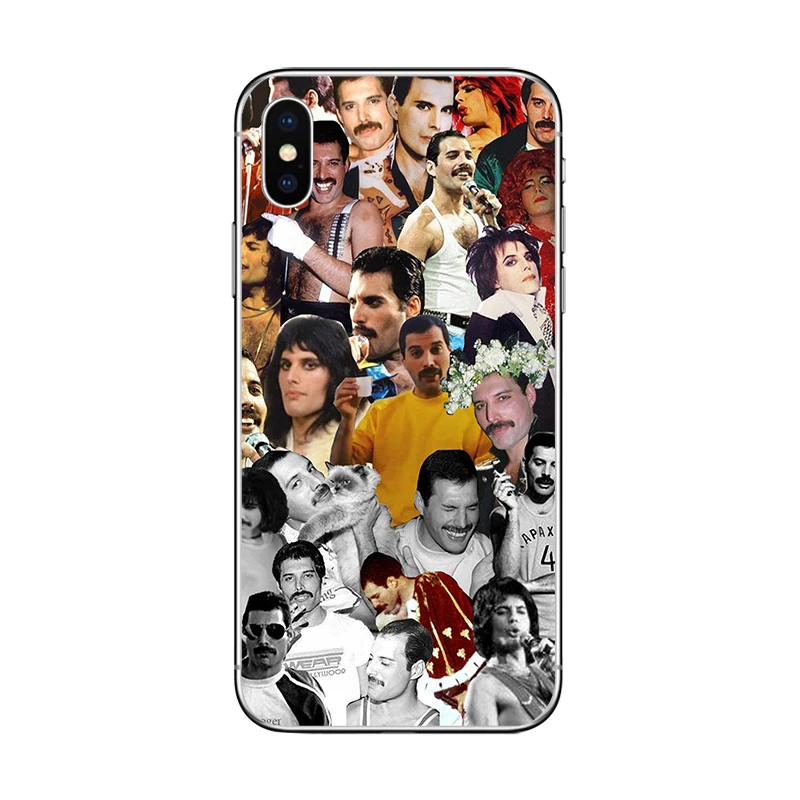 Чехол cicibers Freddie Mercury для телефона iphone 7 8 6 S Plus 5 5S SE мягкий силиконовый чехол из ТПУ 11