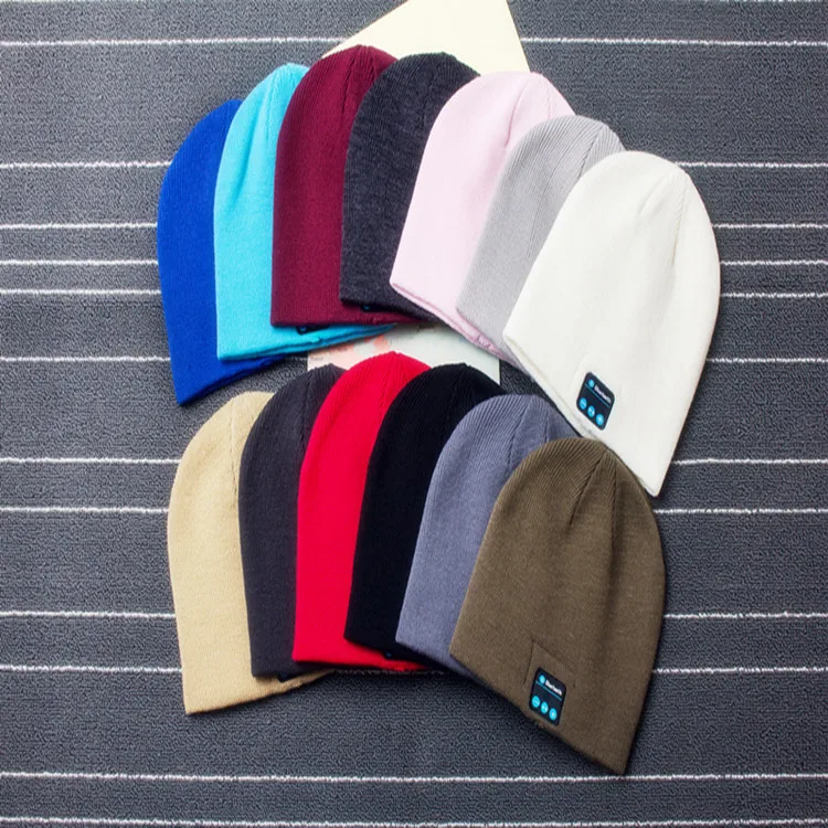 Беспроводные наушники TWS зимняя шапка Bluetooth сохраняют тепло Всесезонная