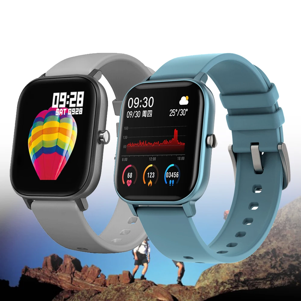 

2021 New 1.4 inch Smart Watch Men Full Touch Fitness Tracker Blood Pressure Smart Women GTS Smartwatch for IPhone Huawei Xiaomi