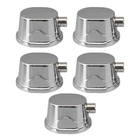 5pcs silver alloy drum kit rectangular claw hook lug single end drum percussion accessory replacement