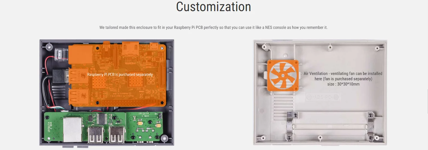 Чехол Retroflag NESPi PLUS для Raspberry Pi 3 B+(B Plus) 2+ Retroflag классический usb-контроллер-J для Raspberry Pi, Windows, Switch