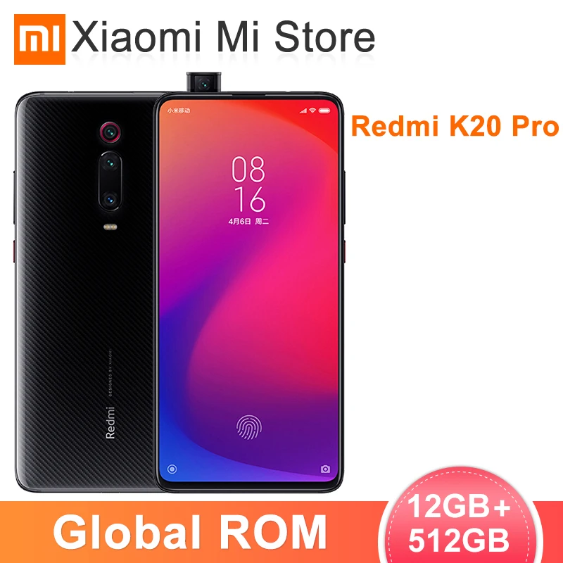 В наличии Смартфон Xiaomi Redmi K20 Pro 12 ГБ 512 Snapdragon 855 Plus 48MP + 20MP камера 4000 мАч 6 39 &quotAMOLED