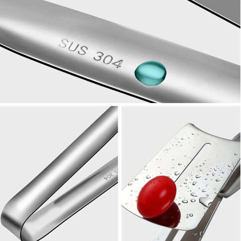 1 шт. практичные зажимы для еды кухонные принадлежности щипцы из нержавеющей