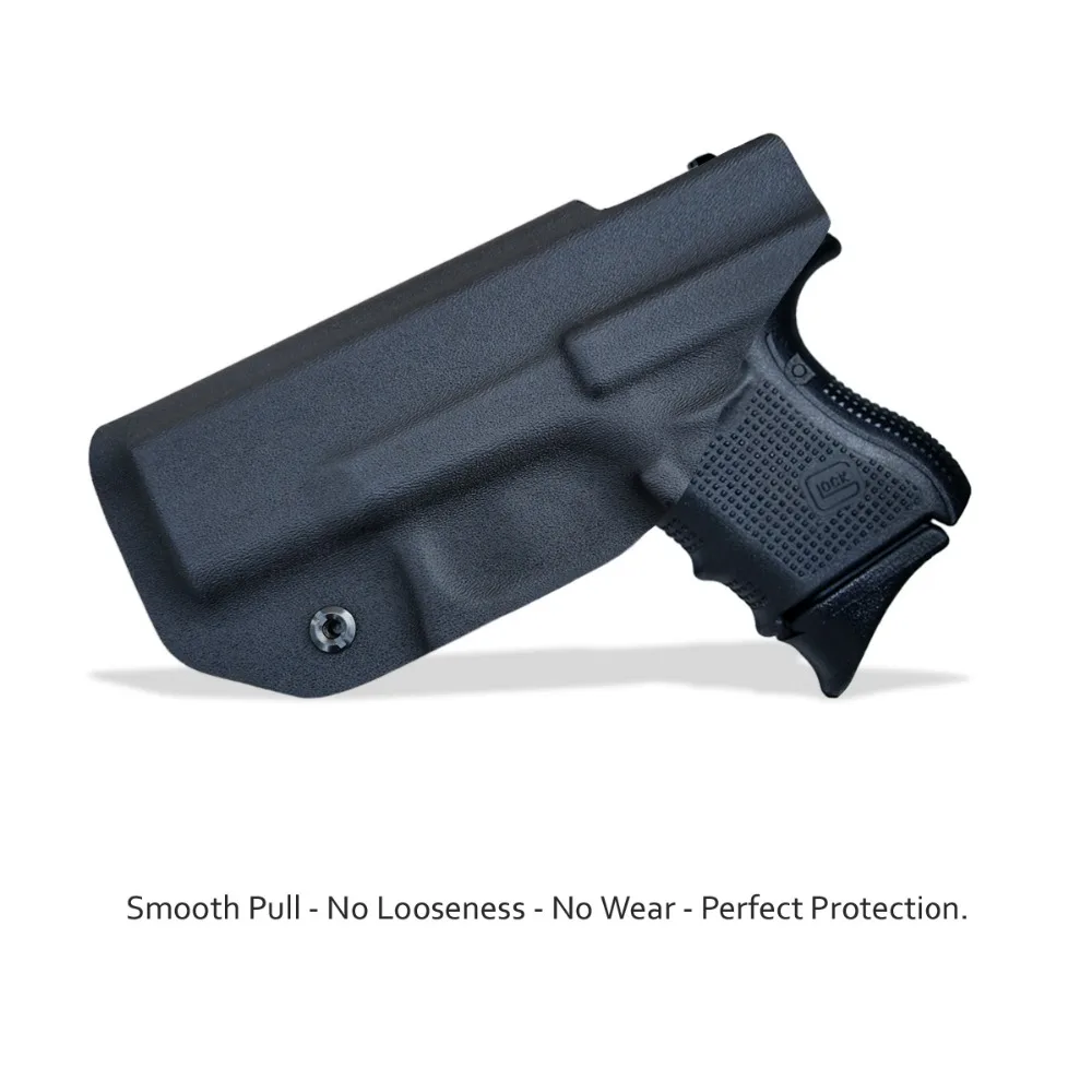 BBF Make IWB Тактический KYDEX пистолет кобура Glock 19 17 25 26 27 28 43 22 23 31 32 Внутри Скрытого Ношения кейс для пистолета аксессуары