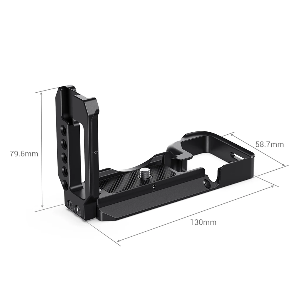 SmallRig A6600 БЫСТРОРАЗЪЕМНАЯ L кронштейн пластина для sony A6600 Arca-швейцарская боковая пластина+ опорная пластина L Пластина Vlog съемка пластина-2503