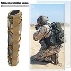 Портативная камуфляжная трубка с ограничителем, тепловой экран, снайперская трубка, чехол, аксессуары для охоты и стрельбы