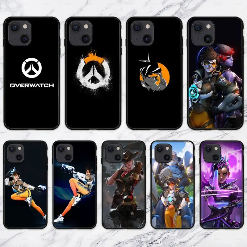Чехол O-Overwatchs для iPhone 11 12 Mini 13 Pro XS Max X 8 7 6s Plus 5 SE XR | Мобильные телефоны и аксессуары