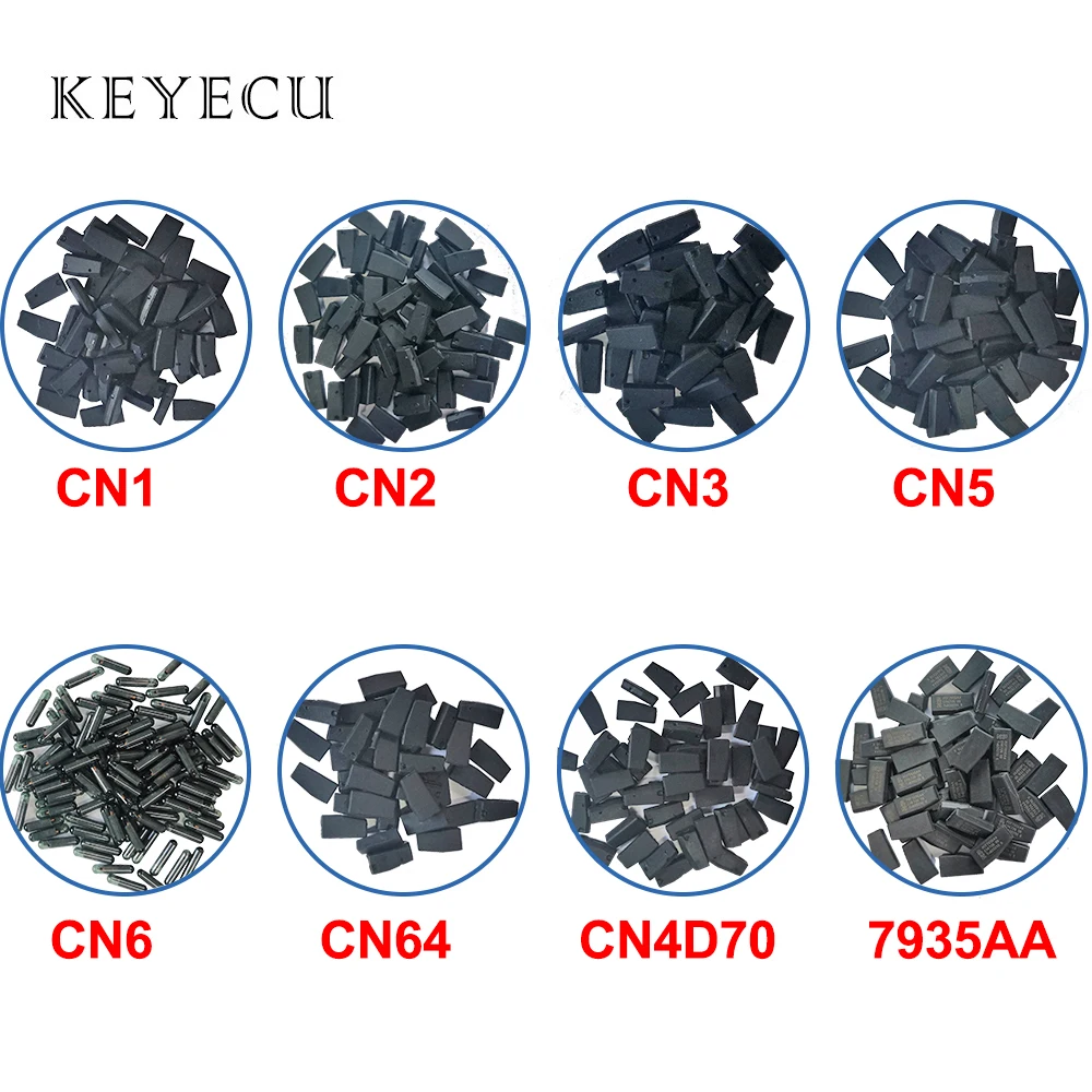 Чип Keyecu CN1 CN2 CN3 CN5 CN6 7935AA CN4D70 80 бит для чипа CN900 CN900MINI ND900 копия 4C 4D 46 48 7935 G чип 4D61/62/65/66/67