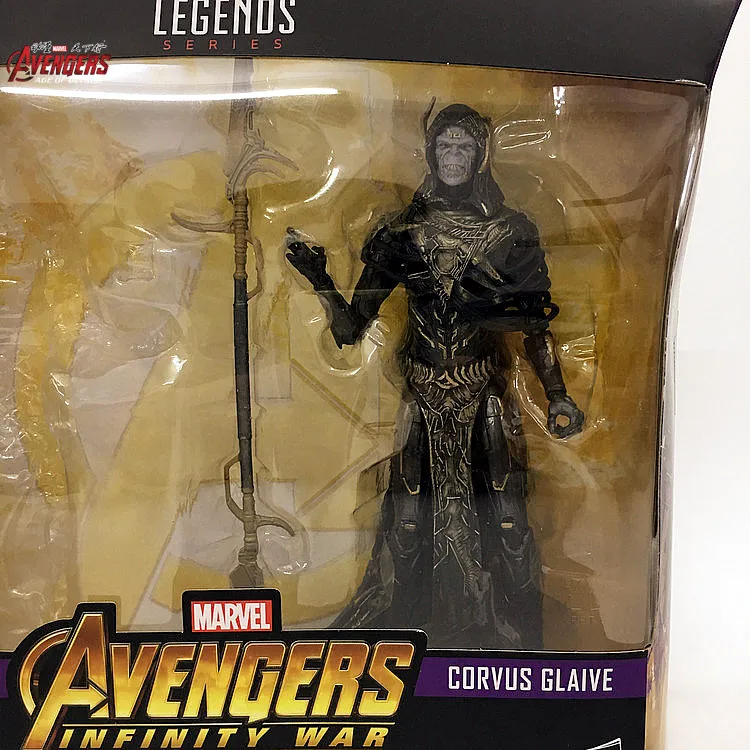 6 дюймов Marvel Legends Локи с Corvus Glaive фигурка игрушка Brinquedos figuals Коллекция Модель подарок - Цвет: Corvus Glaive