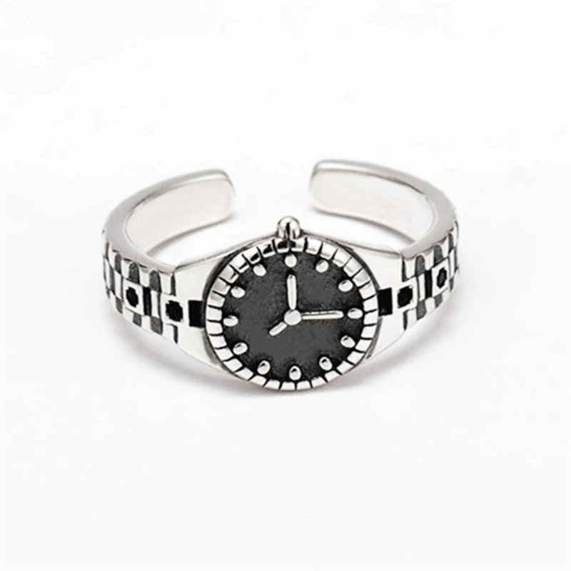 Милые мини-часы в форме подошвы с памятью формы ретро тайские серебряные женские