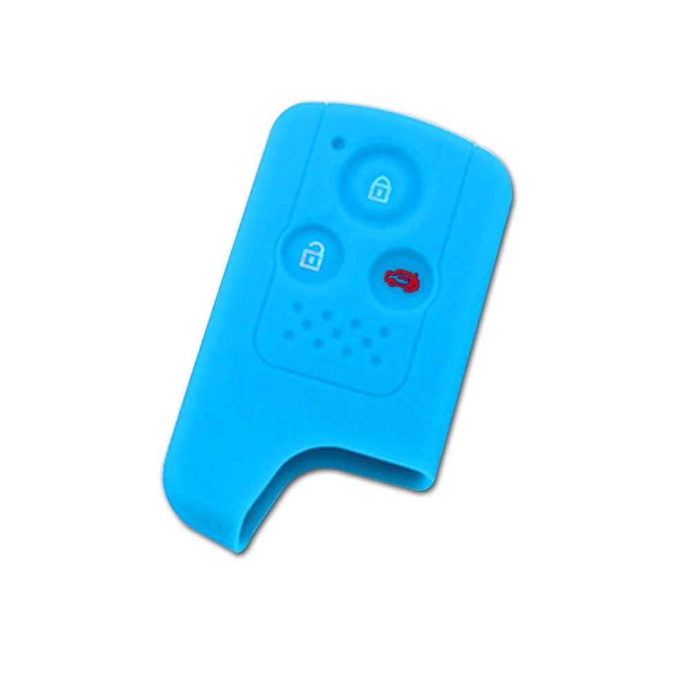 

Muchkey Silicone Key Remote Key Cover Holder Key Protection For 3 Button Fits For Honda Oem