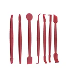 Скребок для мойки автомобиля, 7 шт.компл., виниловый, из углеродного волокна, для удаления льда, с пленкой скребковый инструмент