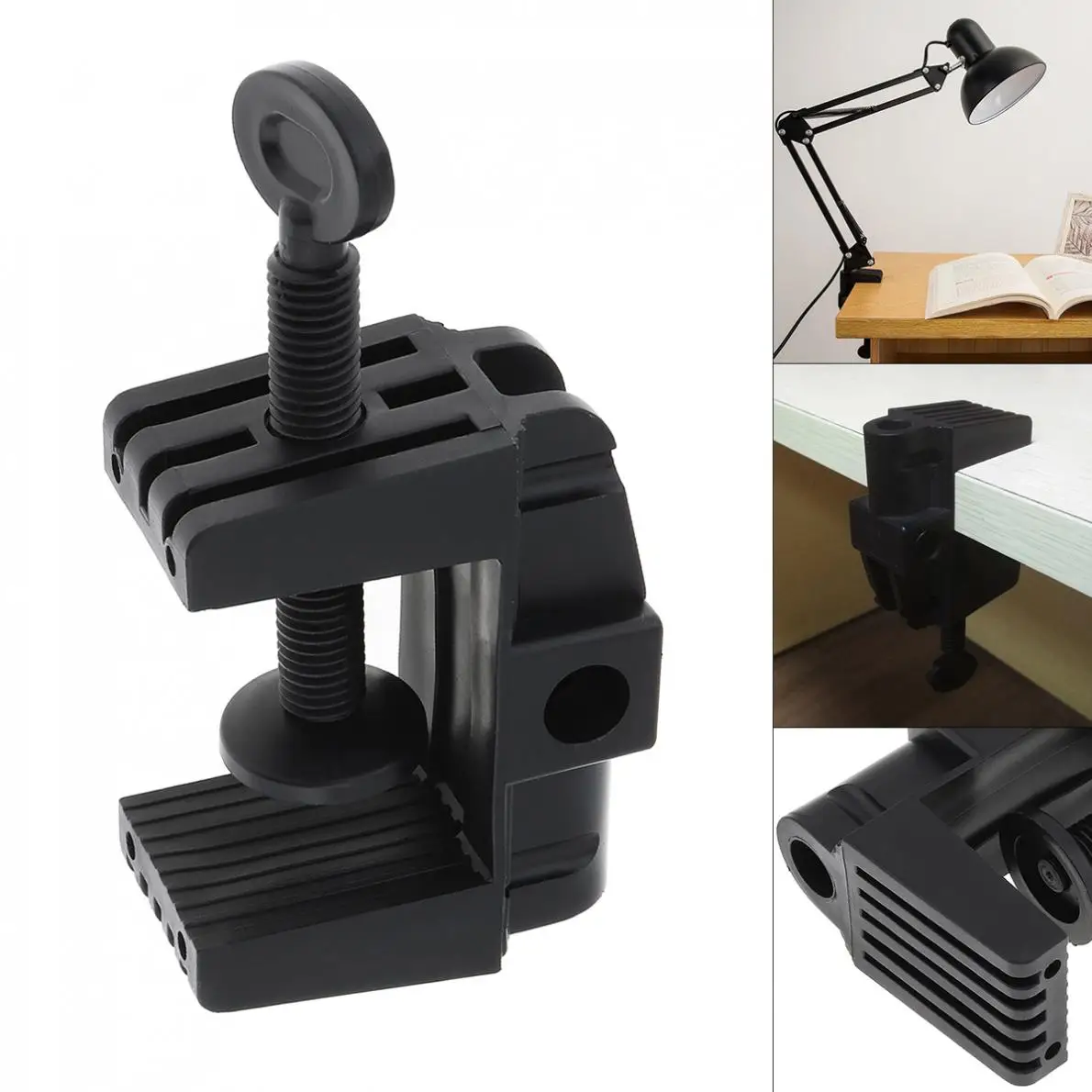 

Bracket Clamp Accessories DIY Fixed Metal Clip Fittings Screw Light Mounting Camera Holder for Broadcast Microphone Desk Lamp