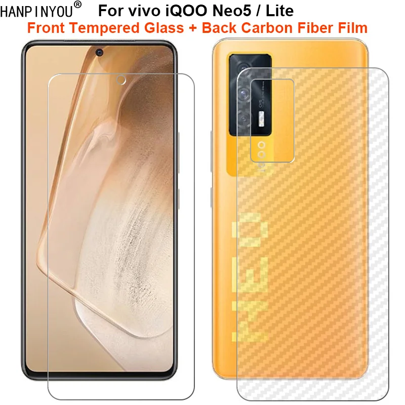 ДЛЯ vivo iQOO Neo5 Neo 5 Lite 1 комплект = мягкая задняя пленка из углеродного волокна +