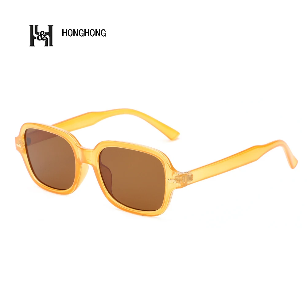 

2022 HONGHONG Metal Rivet Classic Sunglasses Decorative Fashion For Women and Men Eye Glasses UV400 Protection Riding De Sol