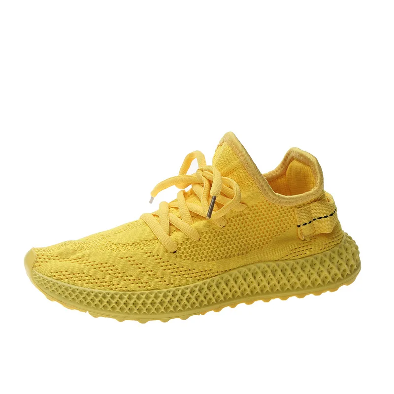 Кроссовки женские сетчатые легкие розовые повседневные кеды плоская подошва