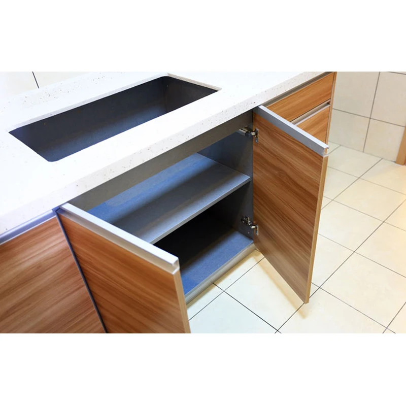 Прямая рукоятка полный оверлейный шарнир для дверей Никель отделка