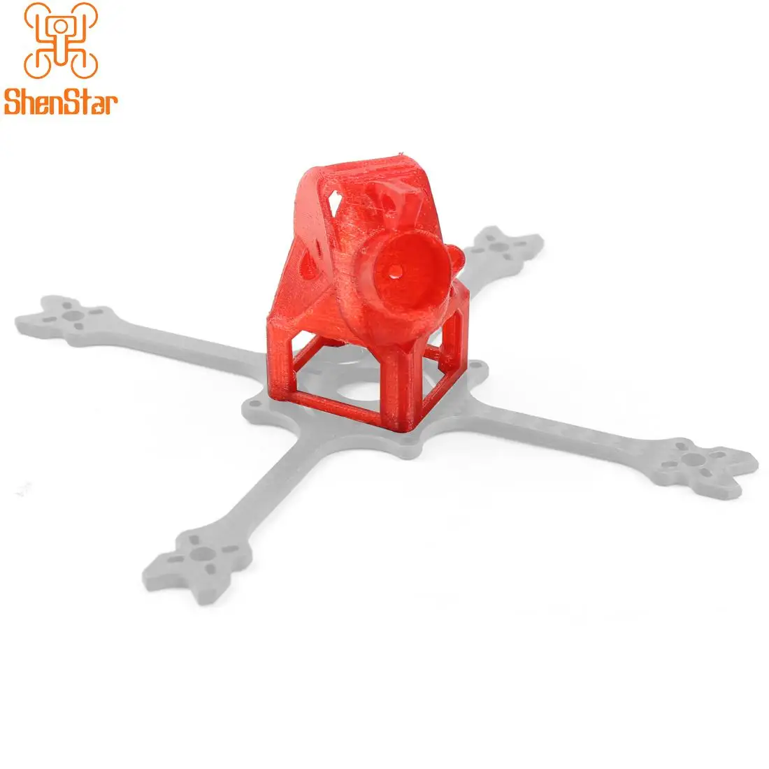 

ShenStar TPU 3D Printed Printing 19mm Camera Cover Case Mount Adapter for Toothpick Rack RC Racing Drone Quadcopter Accessory