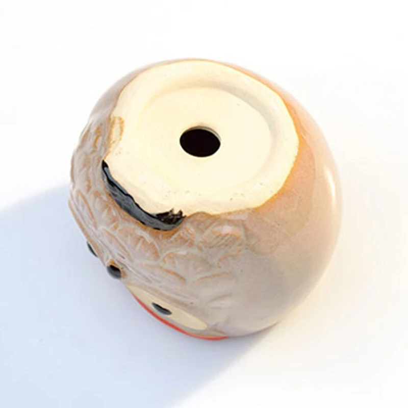 6 шт. керамические горшки для растений совы | Дом и сад