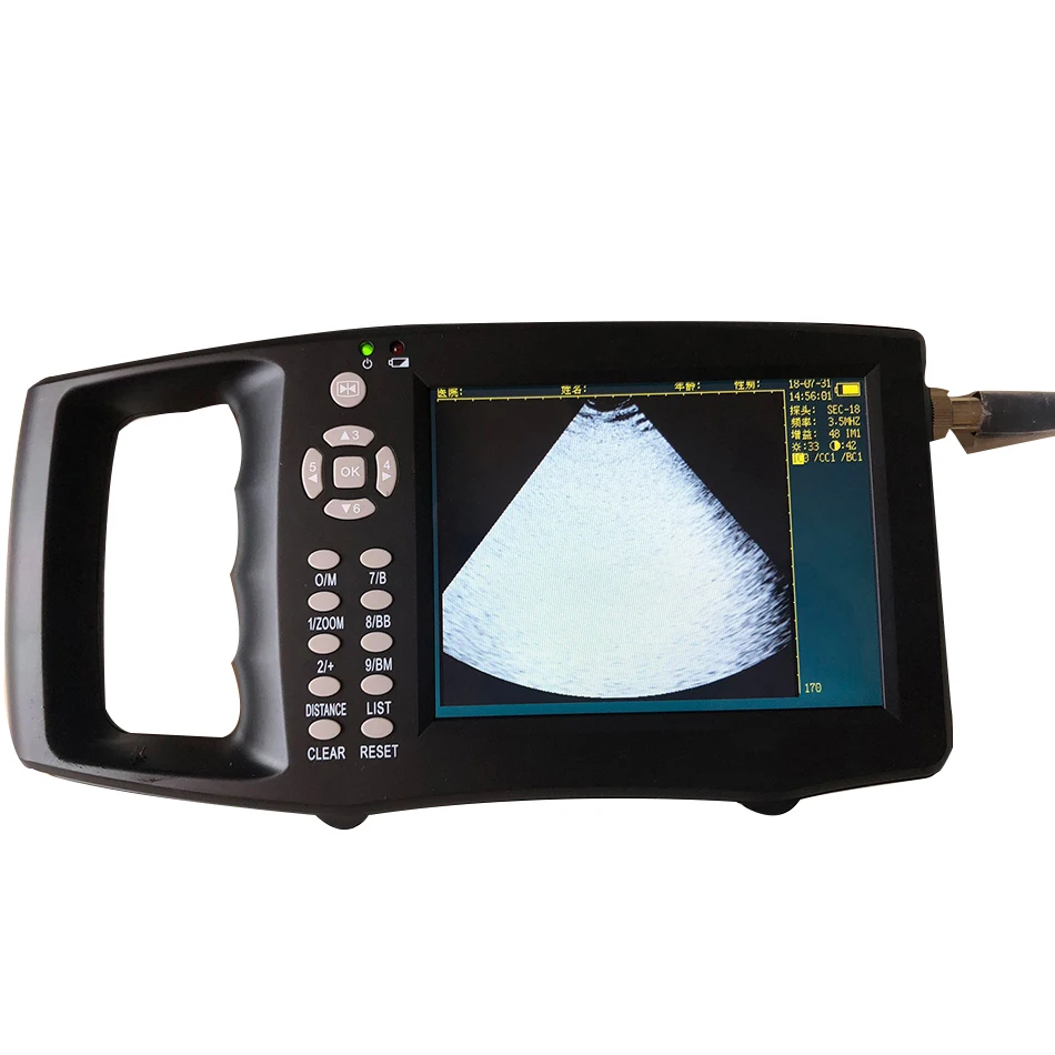 Портативный ультразвуковой детектор для животных беременности|Детали и