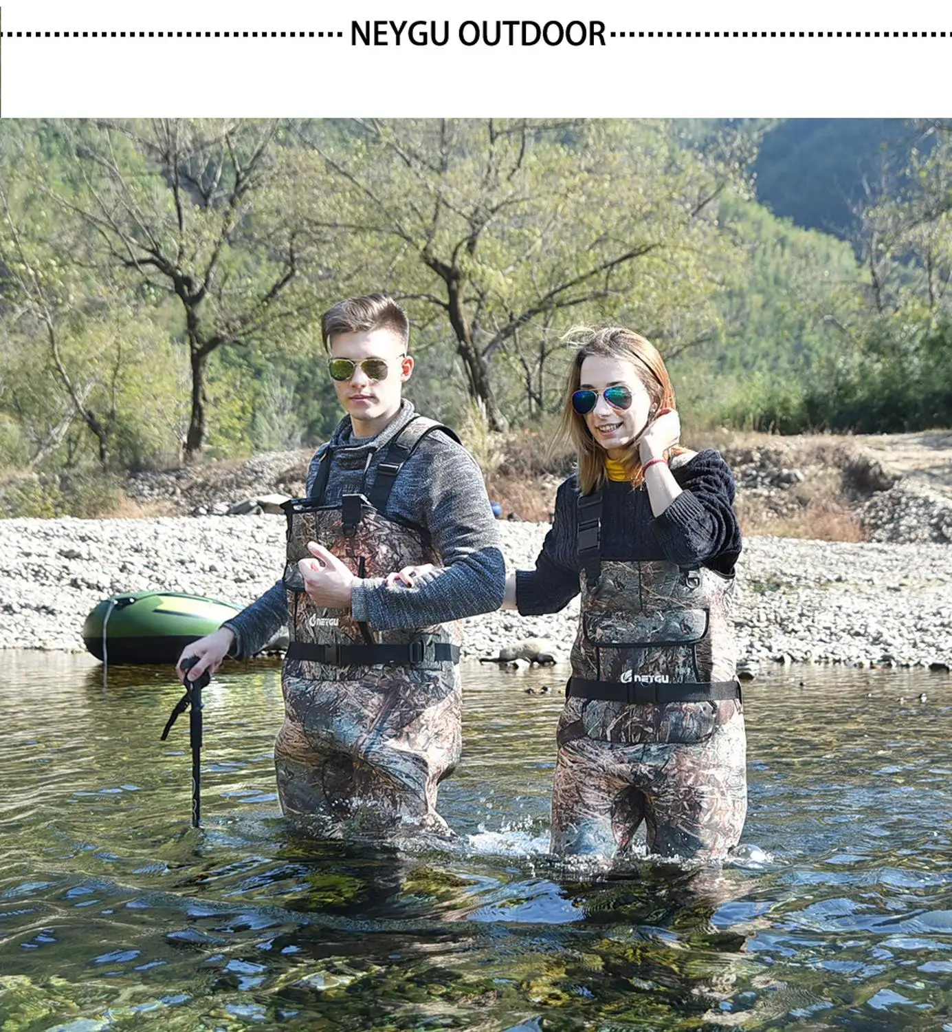 Вадер для тибетского поднятого Шато восхождение в долине|Одежда рыбалки| |