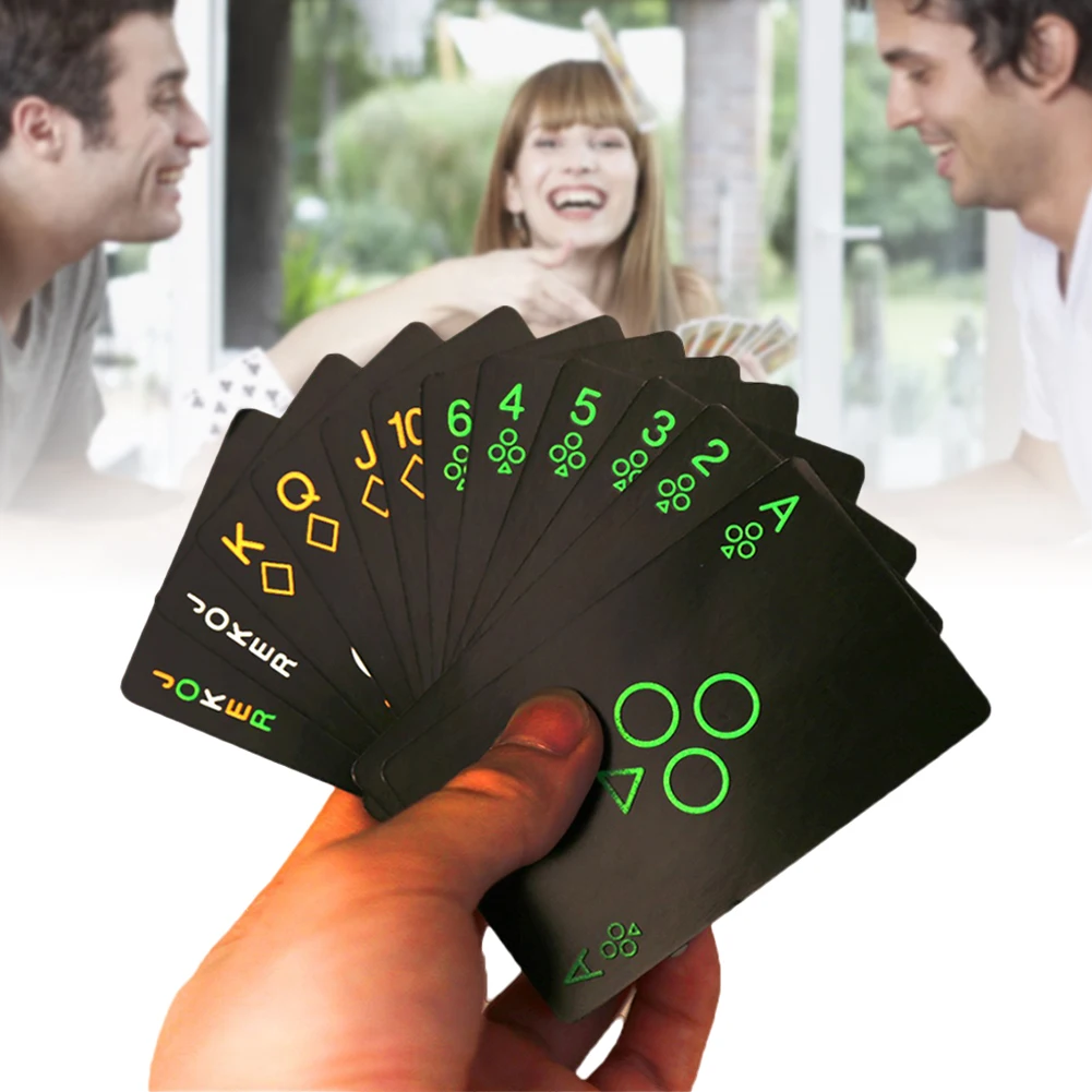 

Luminous Poker Playing Cards Glow in The Dark Playing Cards For Gathering Party