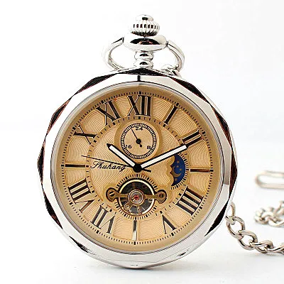 Механические карманные часы PJX1398 роскошные высококачественные наручные с