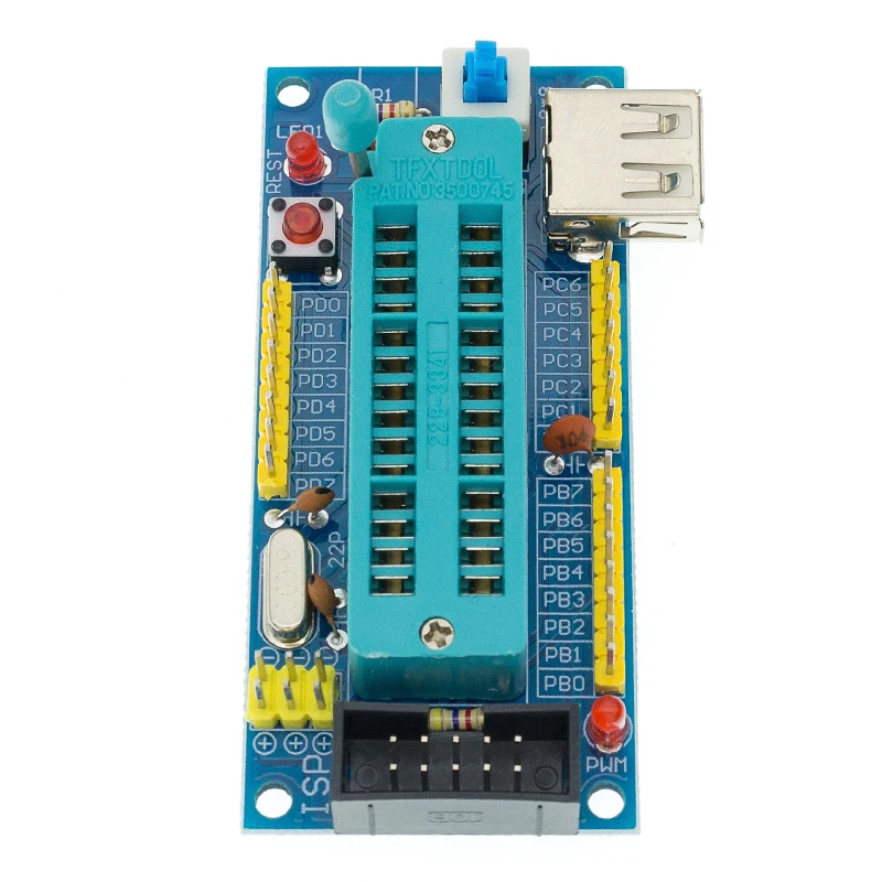 ATmega8 ATmega48 ATMEGA88 макетная плата AVR (без чипа) Новый Diy электронный модуль Kit Pcb Плата USB