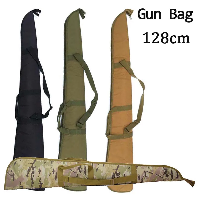 

128cm Nylon Gun Bag Tactical Bag Military Sniper Rifle Gun Case Airsoft Holster Hunting Shooting Shoulder Strap Backpack for Gun