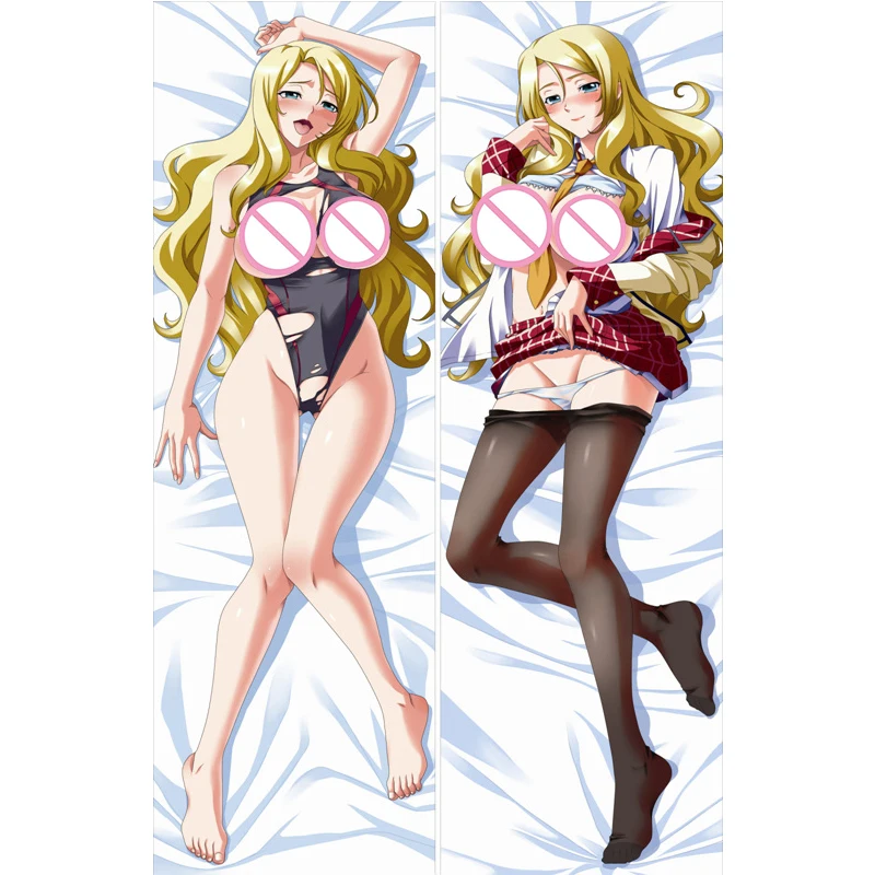

Аниме игра Kyouiku Shidou Dakimakura Обложка девушка Юзуки хонджоу и кийока сузумото длинная обнимающая подушка для тела Чехол