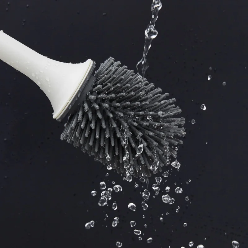 ONEUP TPR держатель для туалетной щетки с пинцетом длинной ручкой щетка ванной