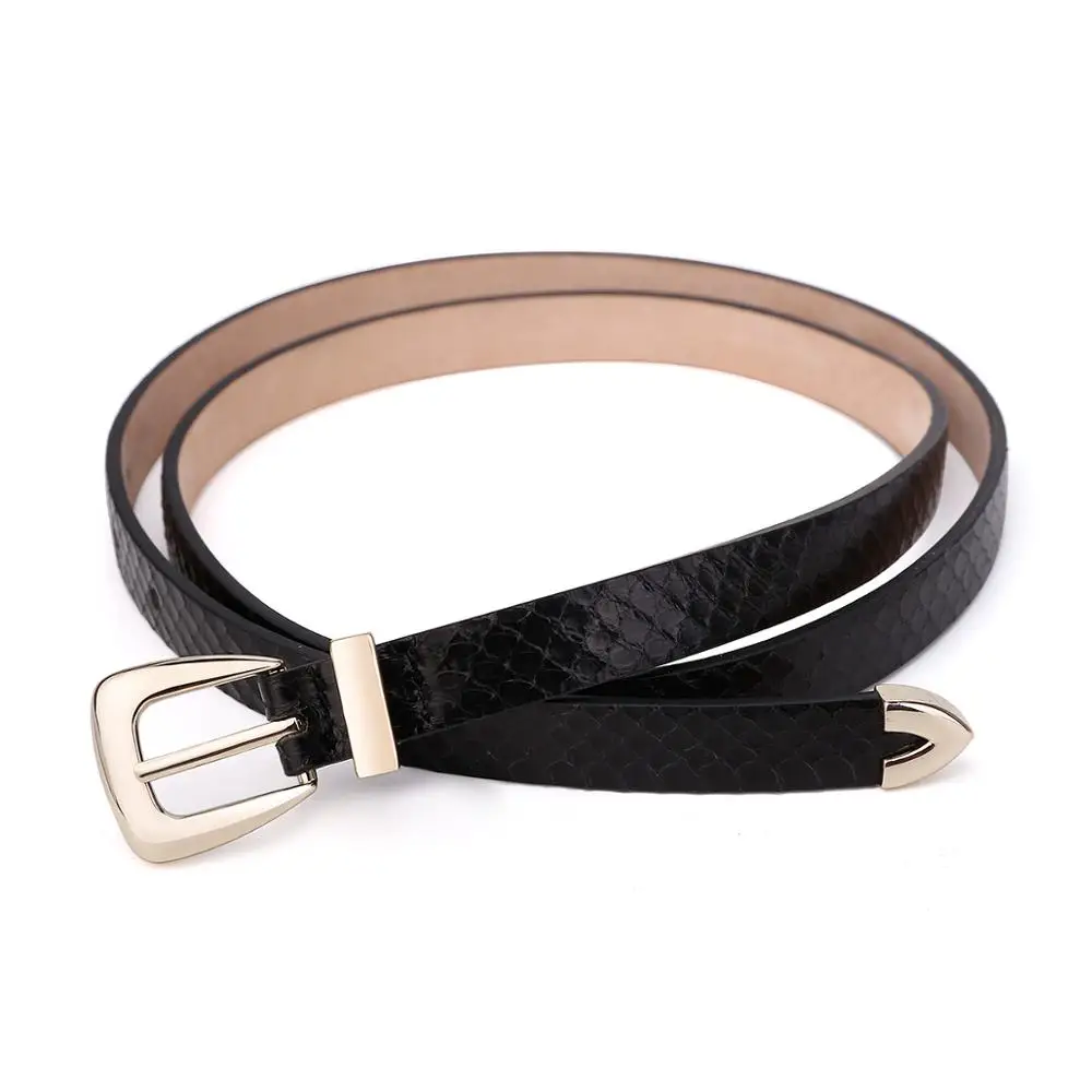 Лидер продаж роскошные женские ремни из натуральной кожи модный дизайн Женский