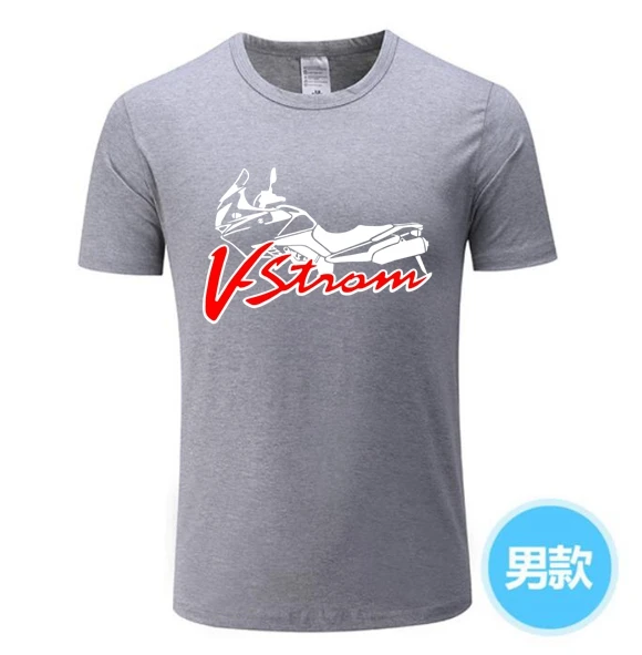 

T-Shirt Summer Short-Sleeved Cotton T-Shirt Men's T-Shirt Fashion Suzuki Motorsport Team Logo Men's Short-Sleeved T-Shirt