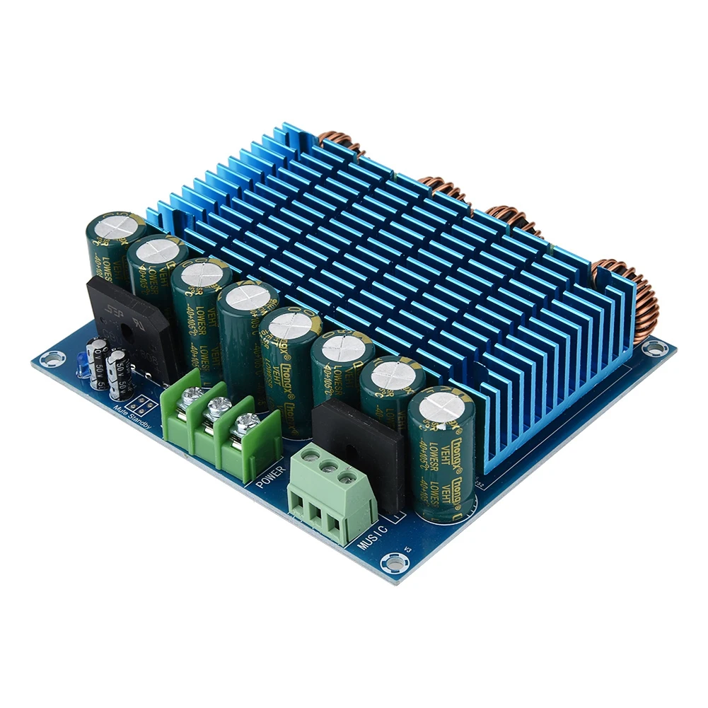 

Ultra High Power Digital Power Amplifier Board Dual Chip Audio Amplifier 2x420W