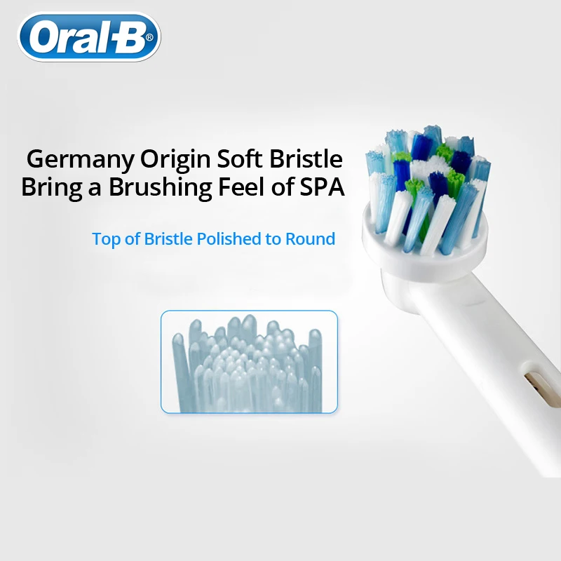 Заменяемая насадка для электрической зубной щетки Oral B EB50 Cross Action, оригинальная, импортированная из Германии.