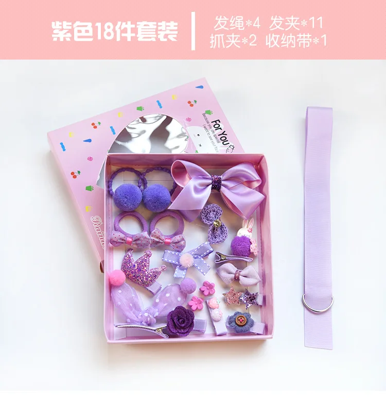 1 Набор = 18 шт. детские заколки для волос| |