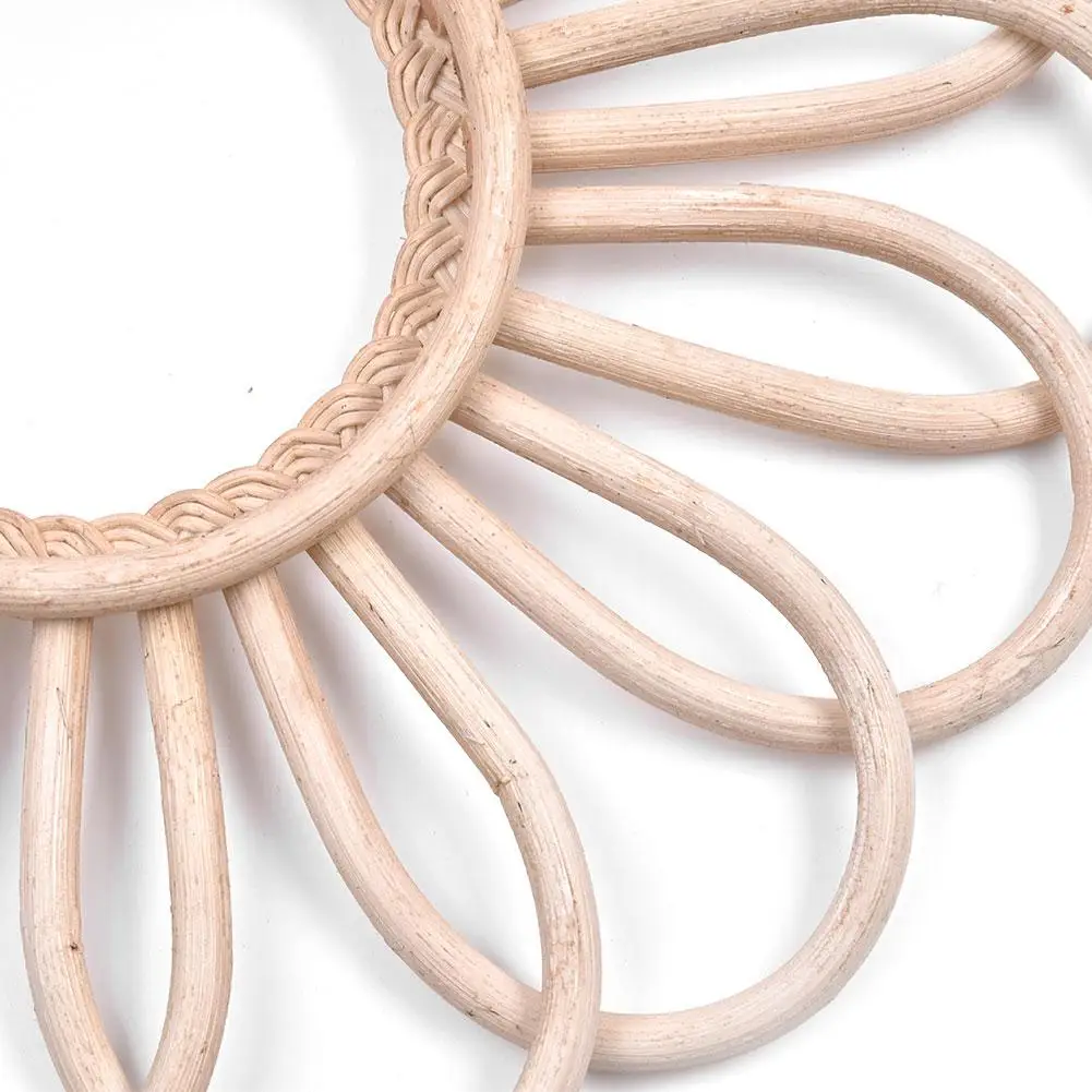 Винтажное круглое декоративное настенное зеркало богемная декоративная