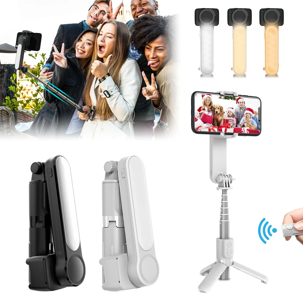 

New 3 in 1 Wireless Selfie Stick Foldable Handheld Monopod Shutter for iPhone Android Mini Tripod for Gopro Sports Action Camera