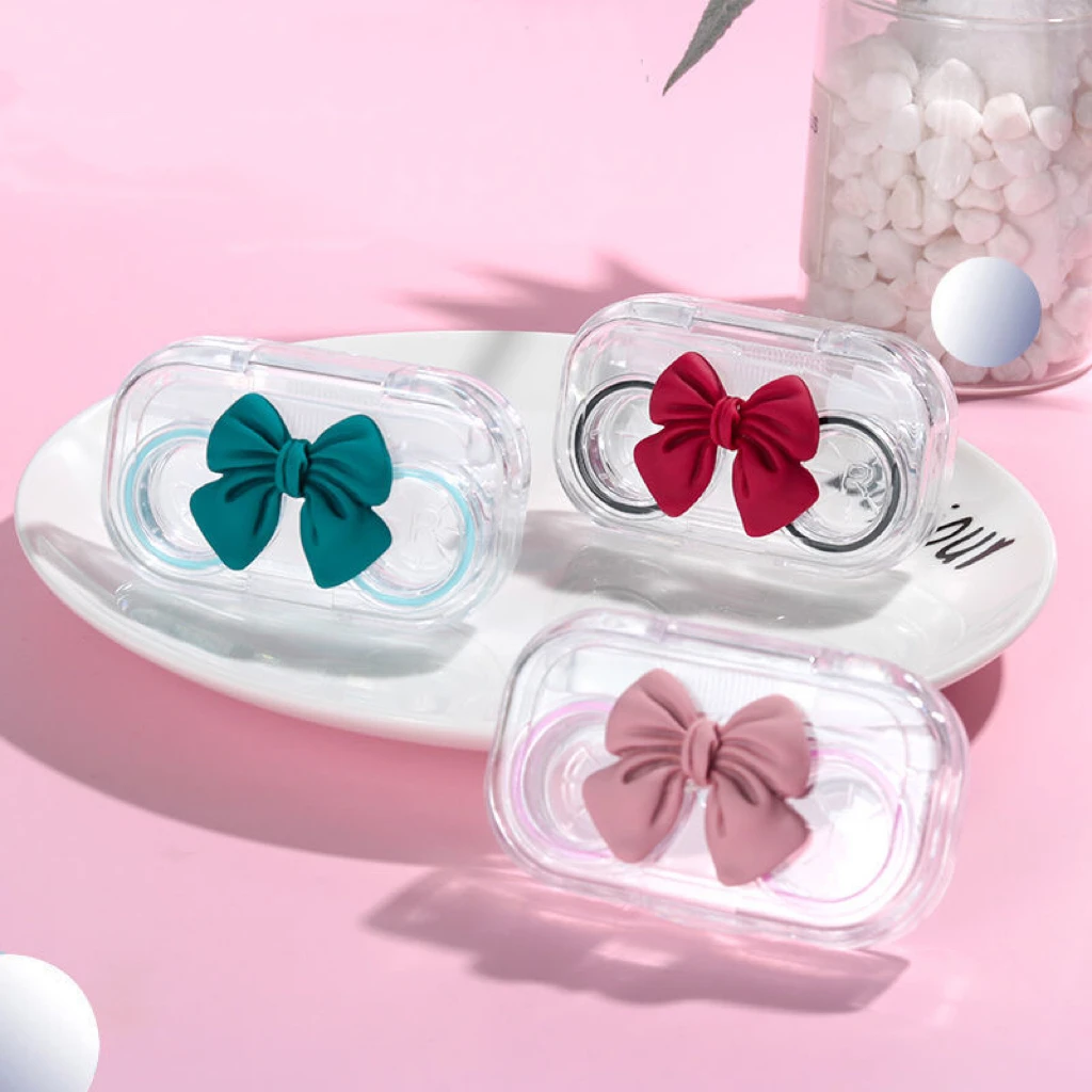 

Mill Creek Contact Lens Box Cosmetic Contact Lenses Myopia Companion Box Advanced Sense Simple Female Cute Compact Portable