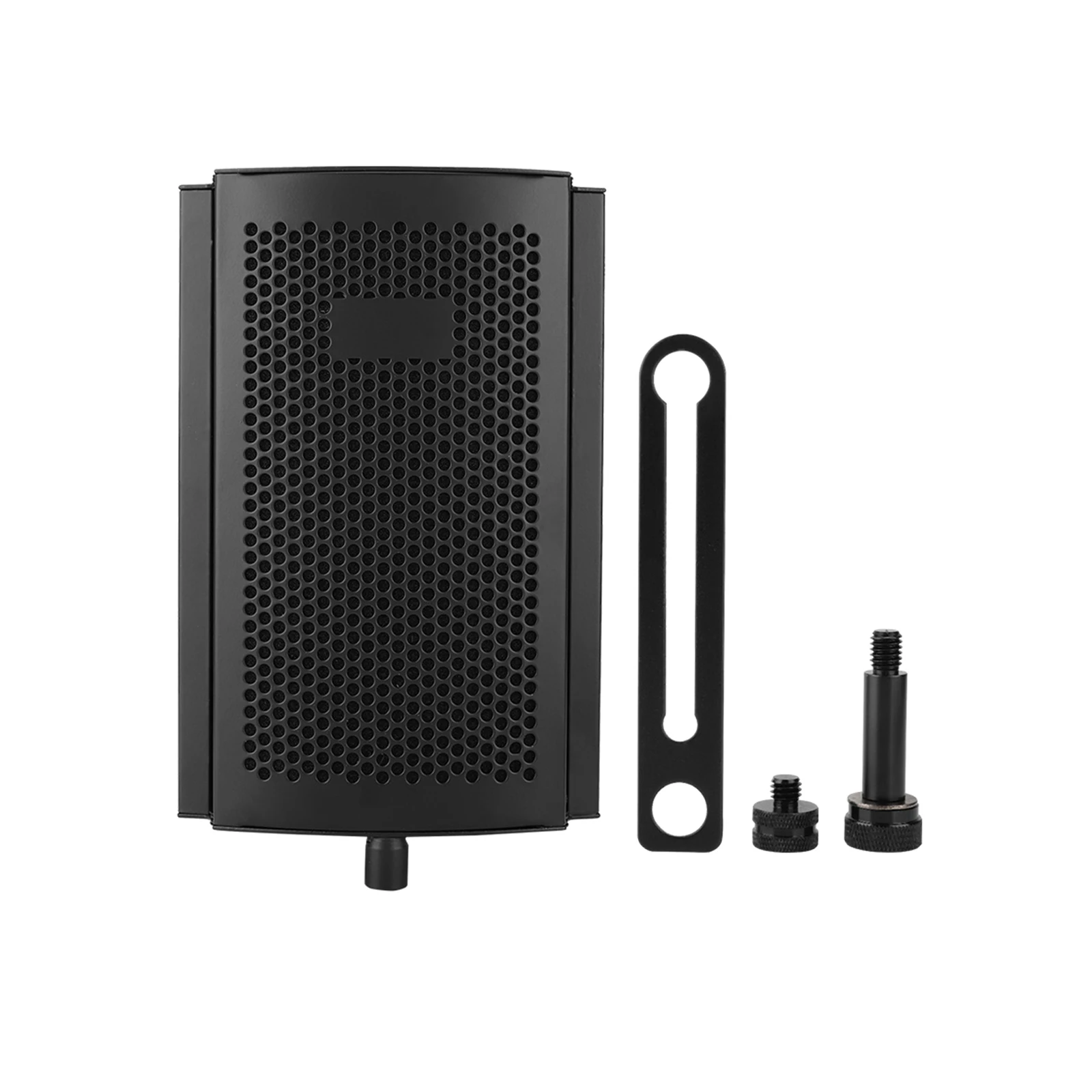 

Microphone Isolation ShieldBroadcast Audio Recording Sound Reflection Isolation Cover Vocal Singing Noise Reduction Foam Cover